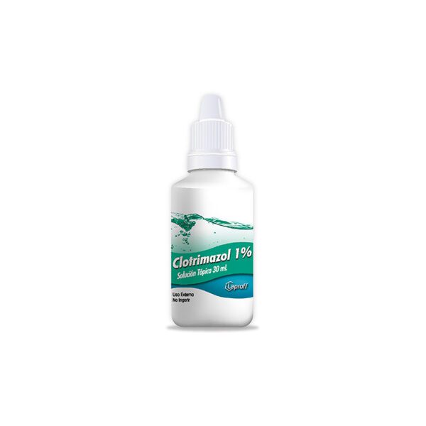 Clotrimazol 1% Solución 30 Ml Lp - Imagen 2
