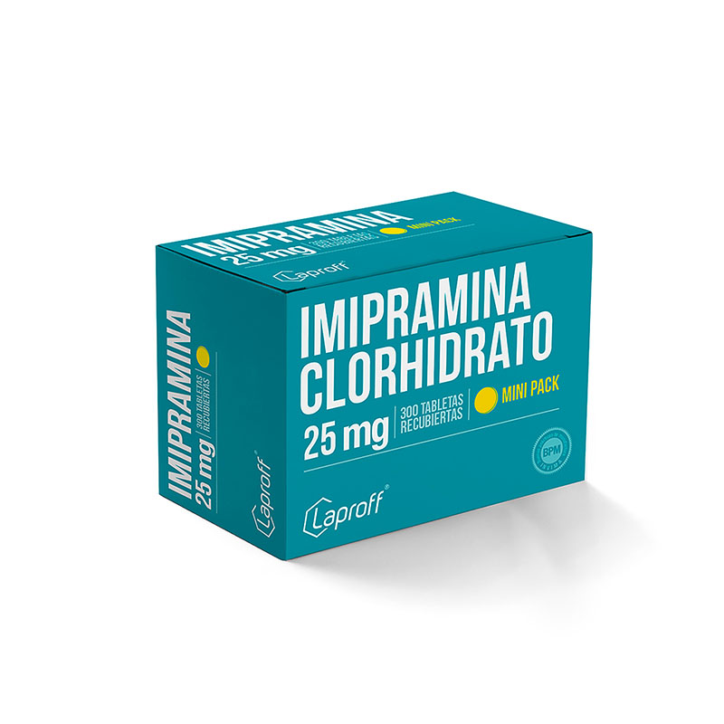 Imipramina 25 Mg 300 Tabletas Lp - Imagen 2