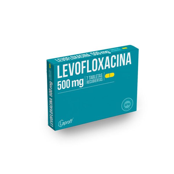Levofloxacino 500 Mg 7 Tabletas Lp - Imagen 2