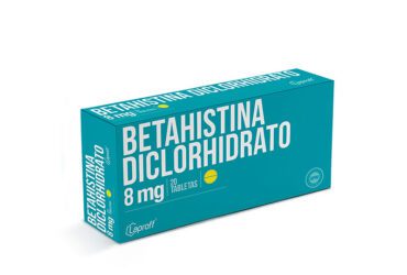 Betahistina 8 Mg 20 Tabletas Lp
