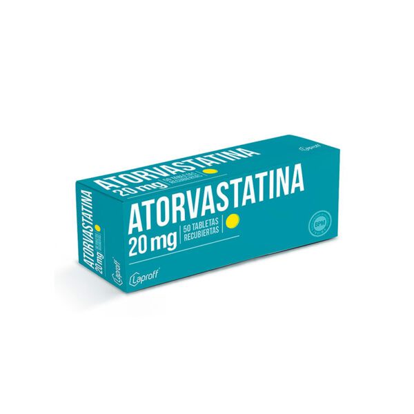 Atorvastatina 20 Mg 50 Tabletas Lp - Imagen 2