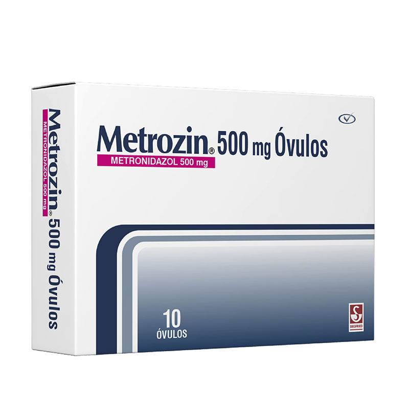 Metrozin Nistatina 500 Mg 10 Óvulos - Imagen 2