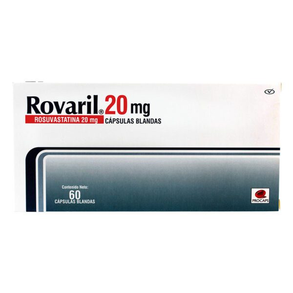 Rovaril 20 Mg 60 Cápsulas Blandas (A) - Imagen 2