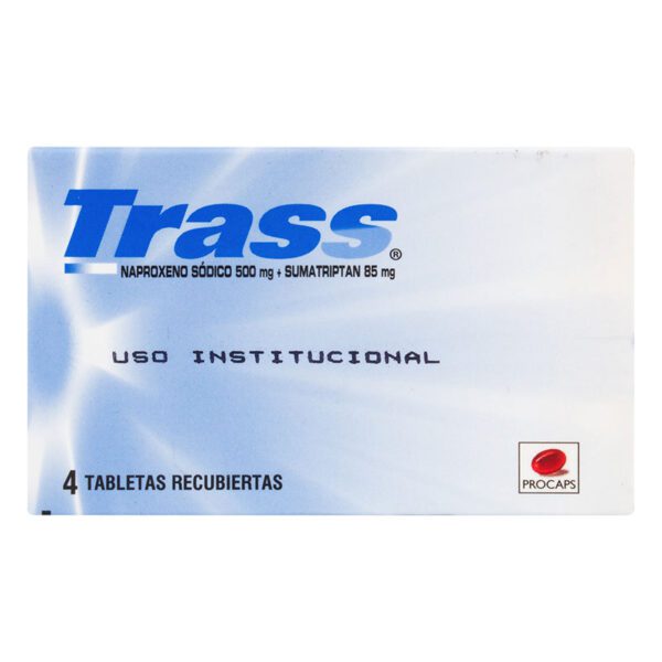 Trass 500/85 Mg 4 Tabletas - Imagen 2
