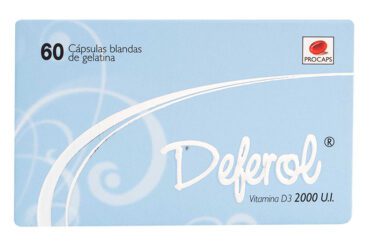 Deferol 2000 Ui 60 Cápsulas