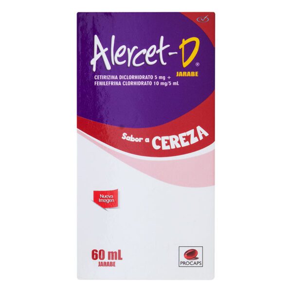 Alercet D Jarabe 60 Ml (3%+)