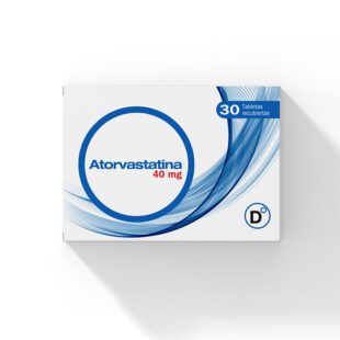 Atorvastatina 40 Mg 30 Tabletas