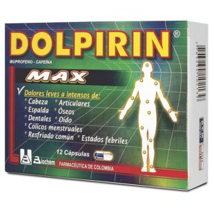 Dolpirin Max Caja 12 Capsulas