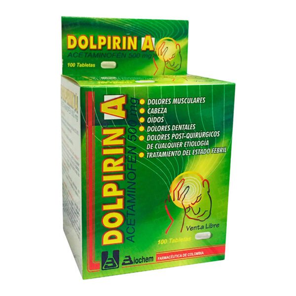 Dolpirin A 500 Mg 100 Tbs