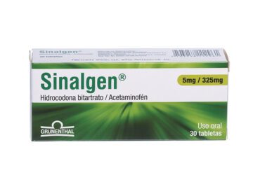 Sinalgen 5/325 Mg 30 Tabletas (A)(3%+)(Pae)