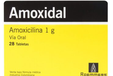 Amoxidal 1 Gramo 28 Tabletas