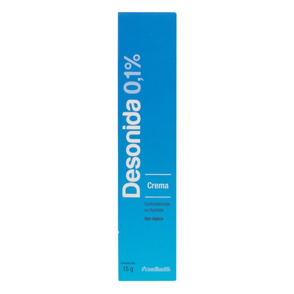 Desonida Medihealt 0.1% Crema 15Gr - Imagen 2