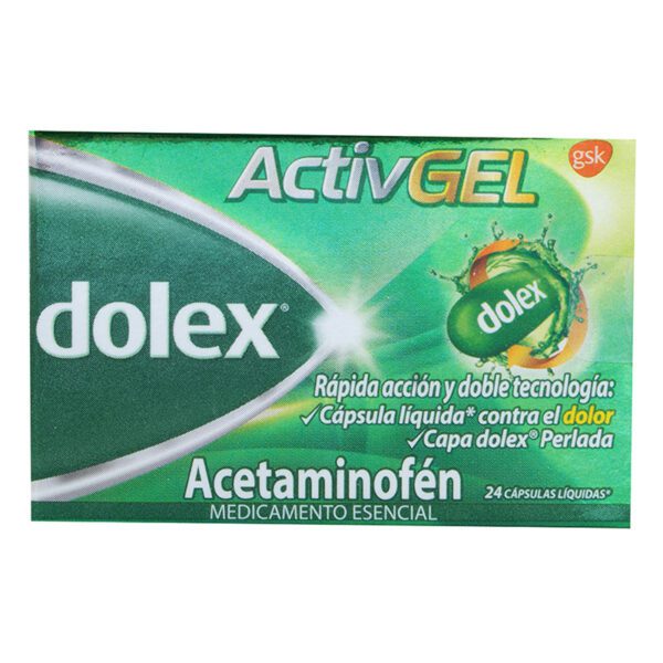 Dolex Activgel 24 Capsulas Liquidas - Imagen 2