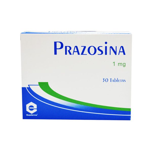 Prazosina 1 Mg 30 Tabletas Ex - Imagen 2