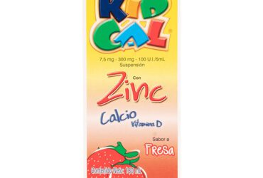 Kidcal Suspension 180 Ml Fresa (3%+)