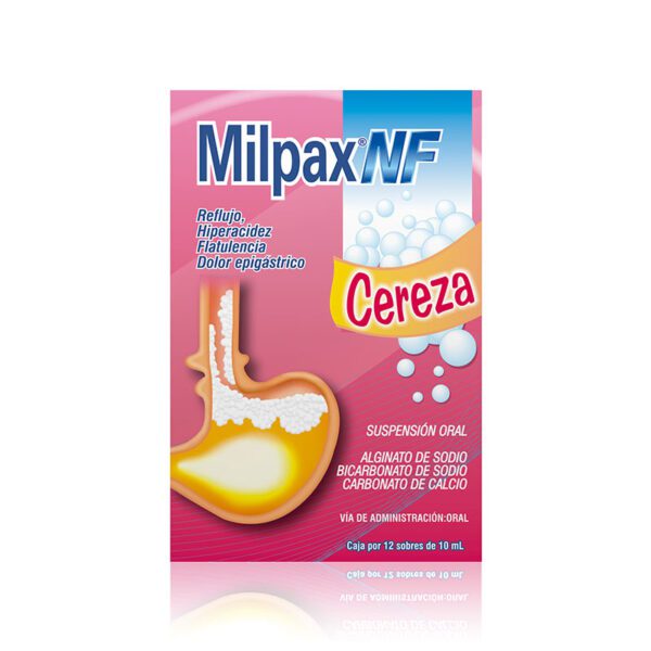 Milpax Nf Cereza Sachet 10 Ml 12 Sbs - Imagen 2