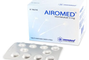 Airomed Masticable 5 Mg 90 Tabletas (A)(M)94311