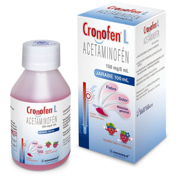 Cronofen L Jarabe 100 Ml - Imagen 2