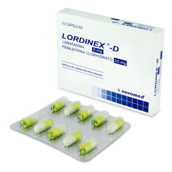 Lordinex D 10 Cápsulas