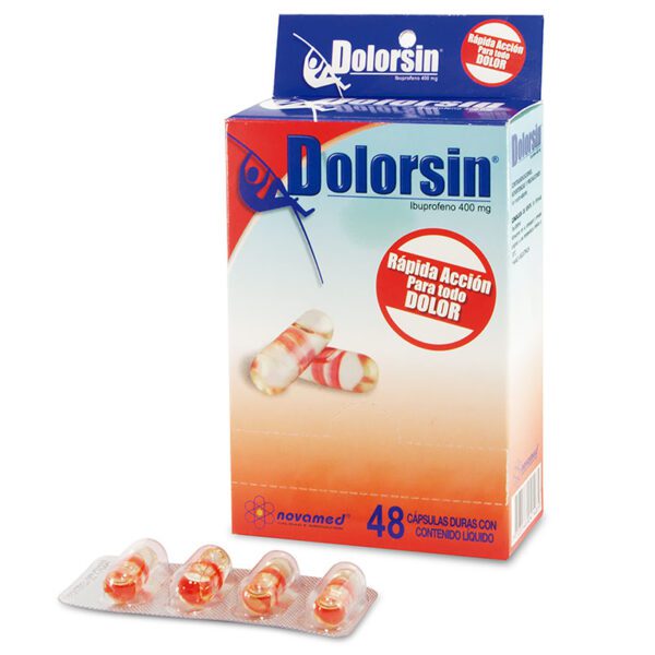 Dolorsin 400 Mg 48 Cap.Pg.2 Ll3 (A) - Imagen 2