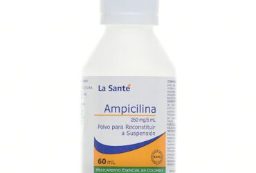 Ampicilina 250/5 ml Suspensión