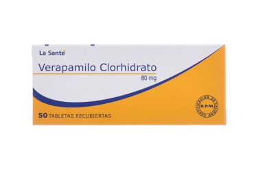 Verapamilo 80 Mg 50 Tabletas Ls