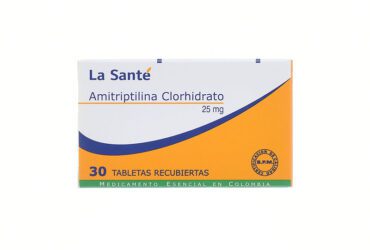 Amitriptilina 25 Mg 30 Tabletas Ls