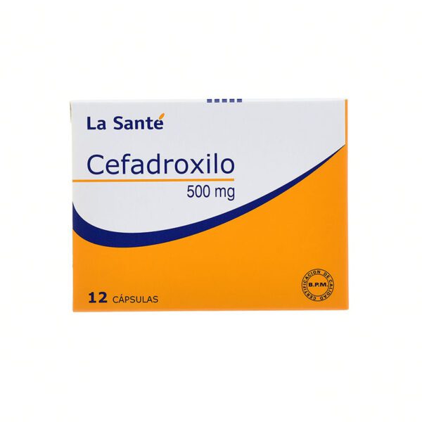 Cefadroxilo 500 Mg 12 Cápsulas Ls