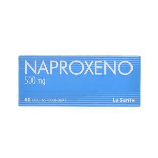 Naproxeno 500 Mg 10 Tabletas Ls