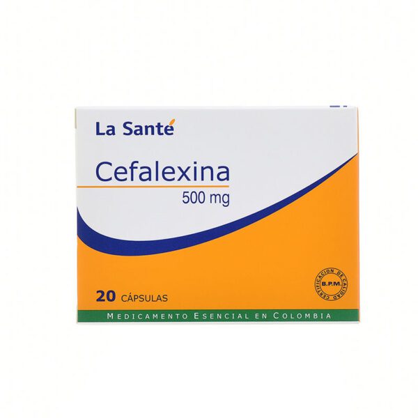 Cefalexina 500 Mg 20 Cápsulas Ls - Imagen 2