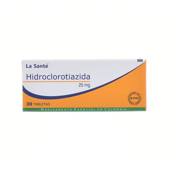 Hidroclorotiazida 25 Mg 30 Tabletas Ls - Imagen 2
