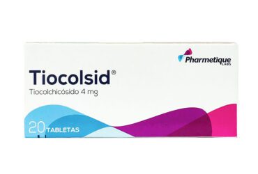 Tiocolsid 4 Mg 20 Tabletas (3%+)