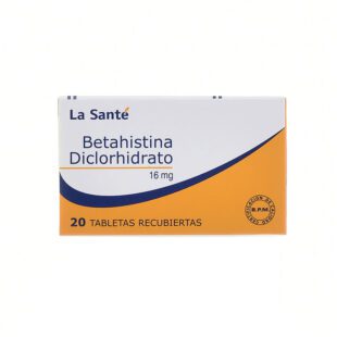 Betahistina 16 Mg 20 Tabletas Ls