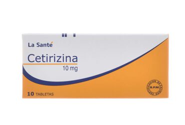 Cetirizina 10 Mg 10 Tabletas Ls