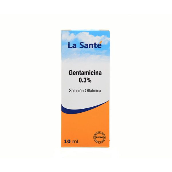 Gentamicina 0.3% Oftálmica 10 Ml Ls - Imagen 2