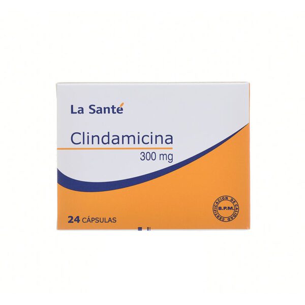 Clindamicina 300 Mg 24 Cápsulas Ls