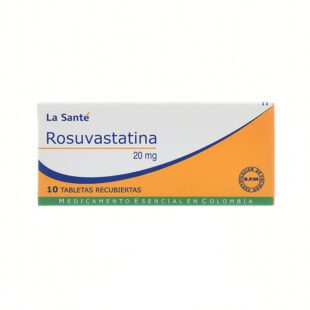 Rosuvastatina 20 Mg 10 Tabletas Ls