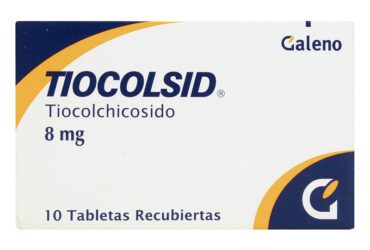 Tiocolsid 8 Mg 10 Tabletas