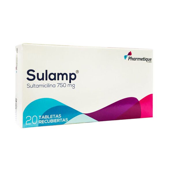 Sulamp 750 Mg 20 Tabletas (A) (Pae)