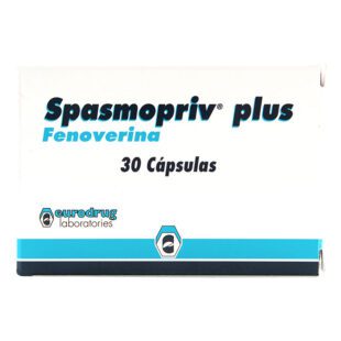Spasmopriv Plus 200 Mg 30 Cápsulas (A)(Pae)