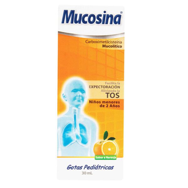 Mucosina Gotas 30 Ml - Imagen 2