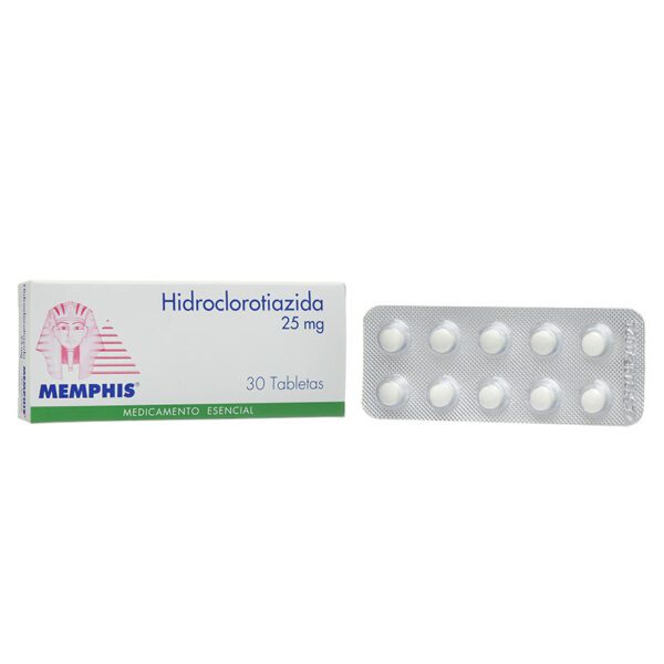Hidroclorotiazida 25 Mg 30 Tabletas Ml Mp - Imagen 2