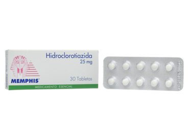 Hidroclorotiazida 25 Mg 30 Tabletas Ml Mp