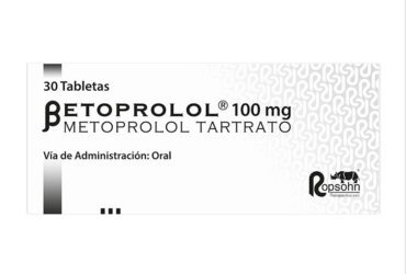 Betoprolol 100 Mg 30 Tabletas(M)24360