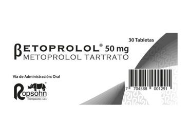 Betoprolol 50 Mg 30 Tabletas (M)12180