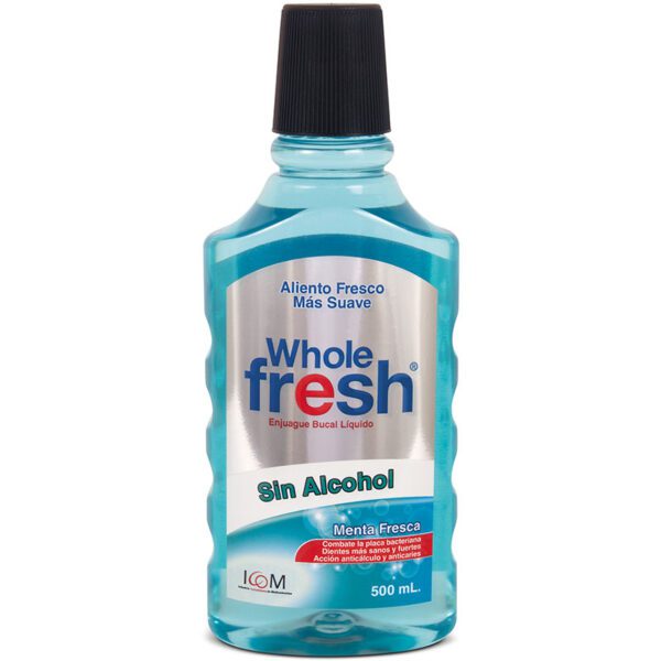 Enjuague Whole Fresh Sin Alcohol 500 Ml - Imagen 2