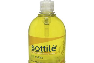 Jabón Líquido Antibacterial Sottile Avena 500 Ml