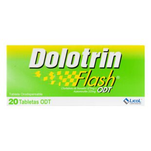 Dolotrin Flash 325 Mg 20 Tabletas