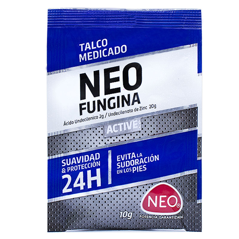 Neofungina Talco Sobre 10 Gramos 20 Unidades