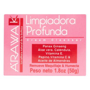 Arawak Crema Limpiadora Profunda 50 Gr